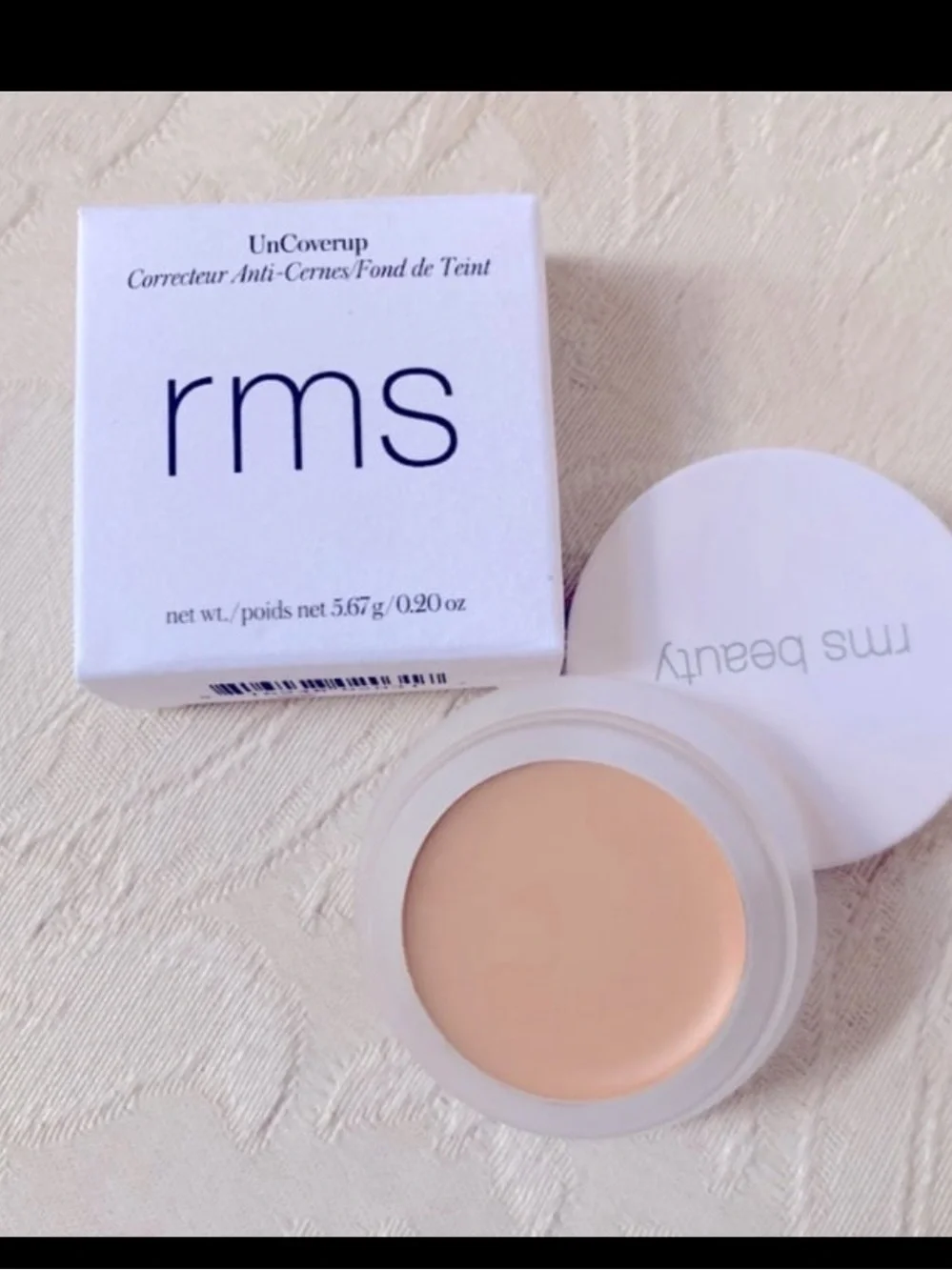 RMS Beauty Uncoverup Concealer Pot Cream Shade 11 Light Ivory BNIB